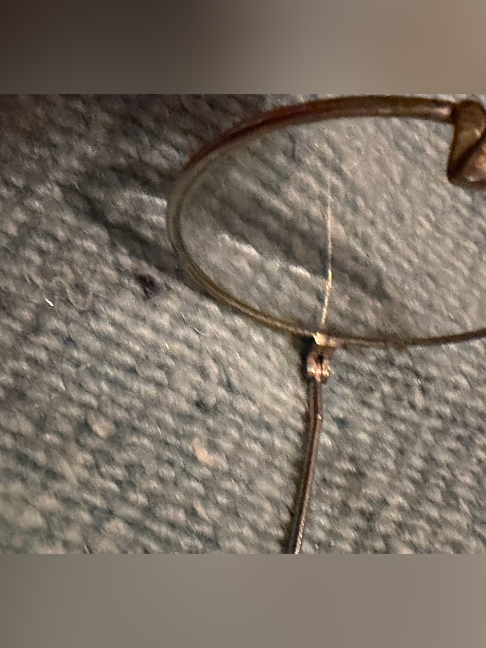 Vintage Round Wireframe Glasses with Case - gold Tone - Picture 12 of 14